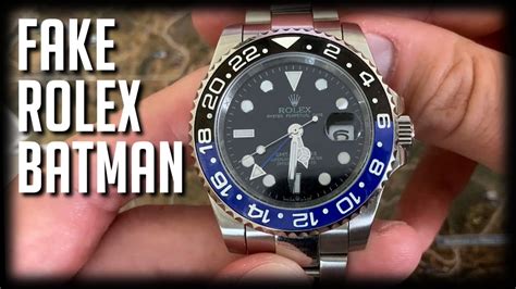 rolex batman replica vs real|rolex batman code.